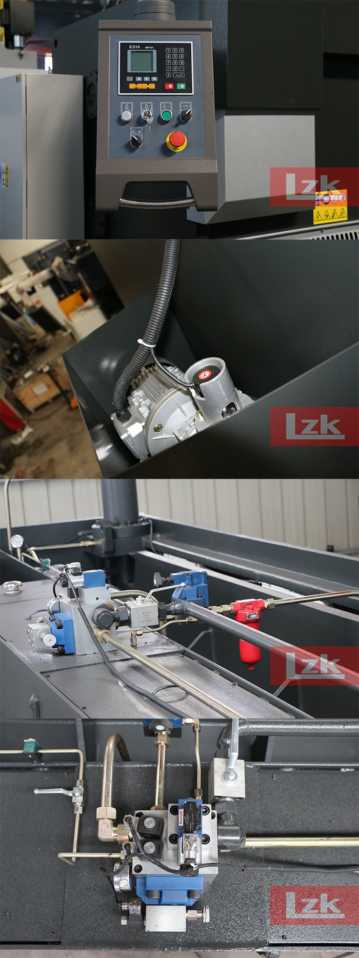 10mmx6000mm Hydrauic CNC Plate Shear Machine