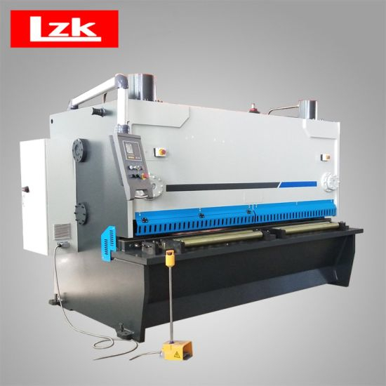 Thick Plate 40mm Hydraulic Automatic CNC Guillotine Sheet Metal Shear