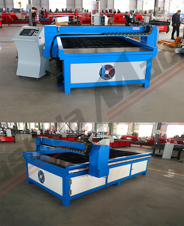 1530 Metal Carbon Steel Sheet Plate Flame Plasma Cutting Machine