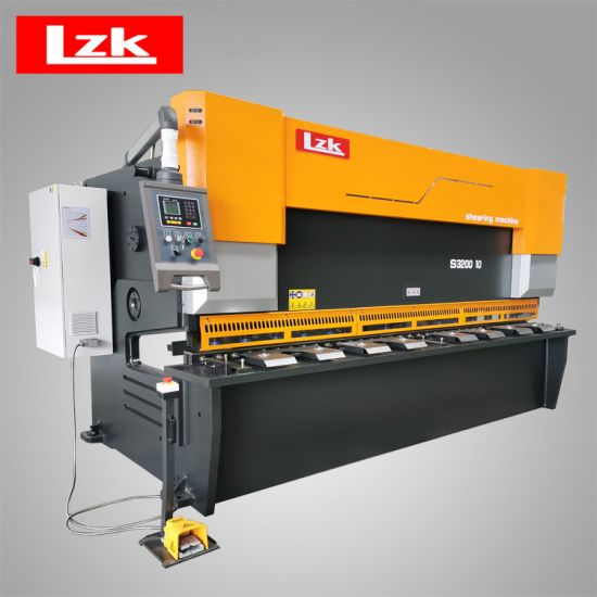 10X3200mm Sheet Metal Hydraulic CNC Guillotine Shearing Cutting Machine for Metal Steel, Mild, Carbon, Ss, CS, Steel Sheet