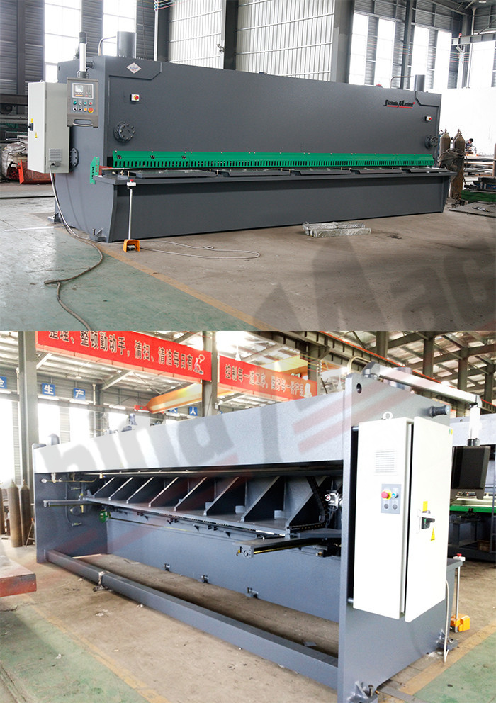 QC11K 6X6000mm Long Hydraulic Steel Plate Shearing Cutting Machine