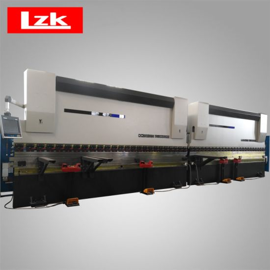 MB8 2X500t5000mm CNC Light Pole Plate Folding Machine for Tandem Press Brake