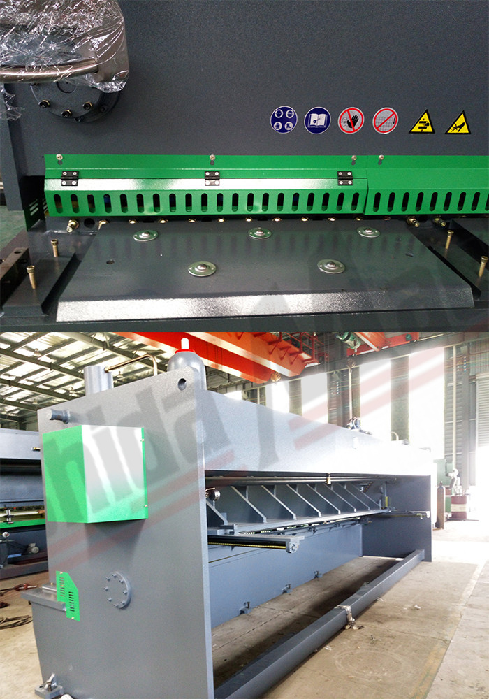 QC11K 6X6000mm Long Hydraulic Steel Plate Shearing Cutting Machine